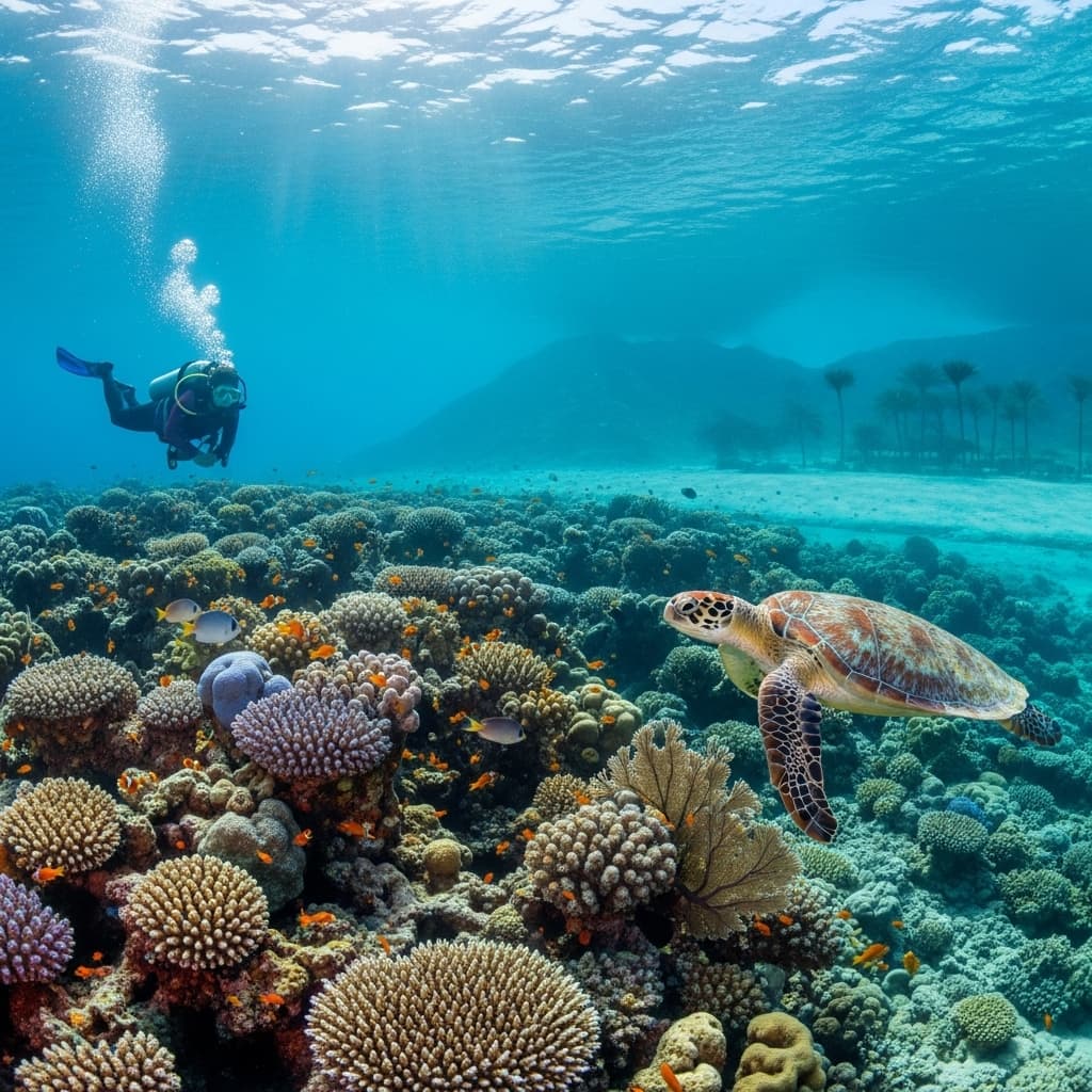 مرسى علم - غوص في الشعب المرجانية
