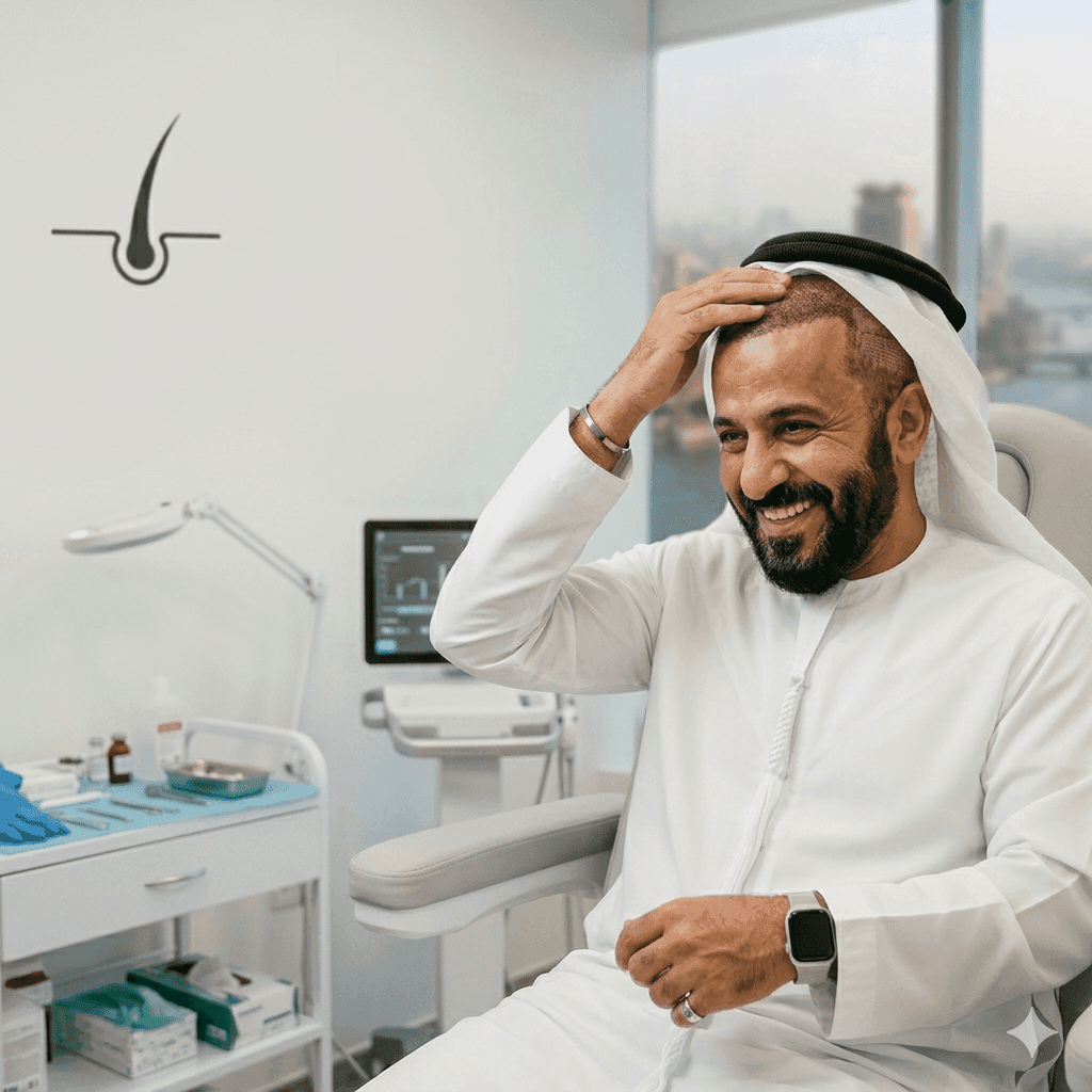 باقة زراعة الشعر FUE