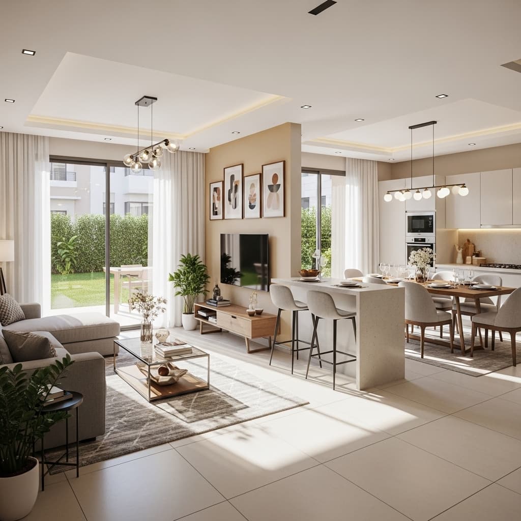 3 Bedrooms - 6 Guests