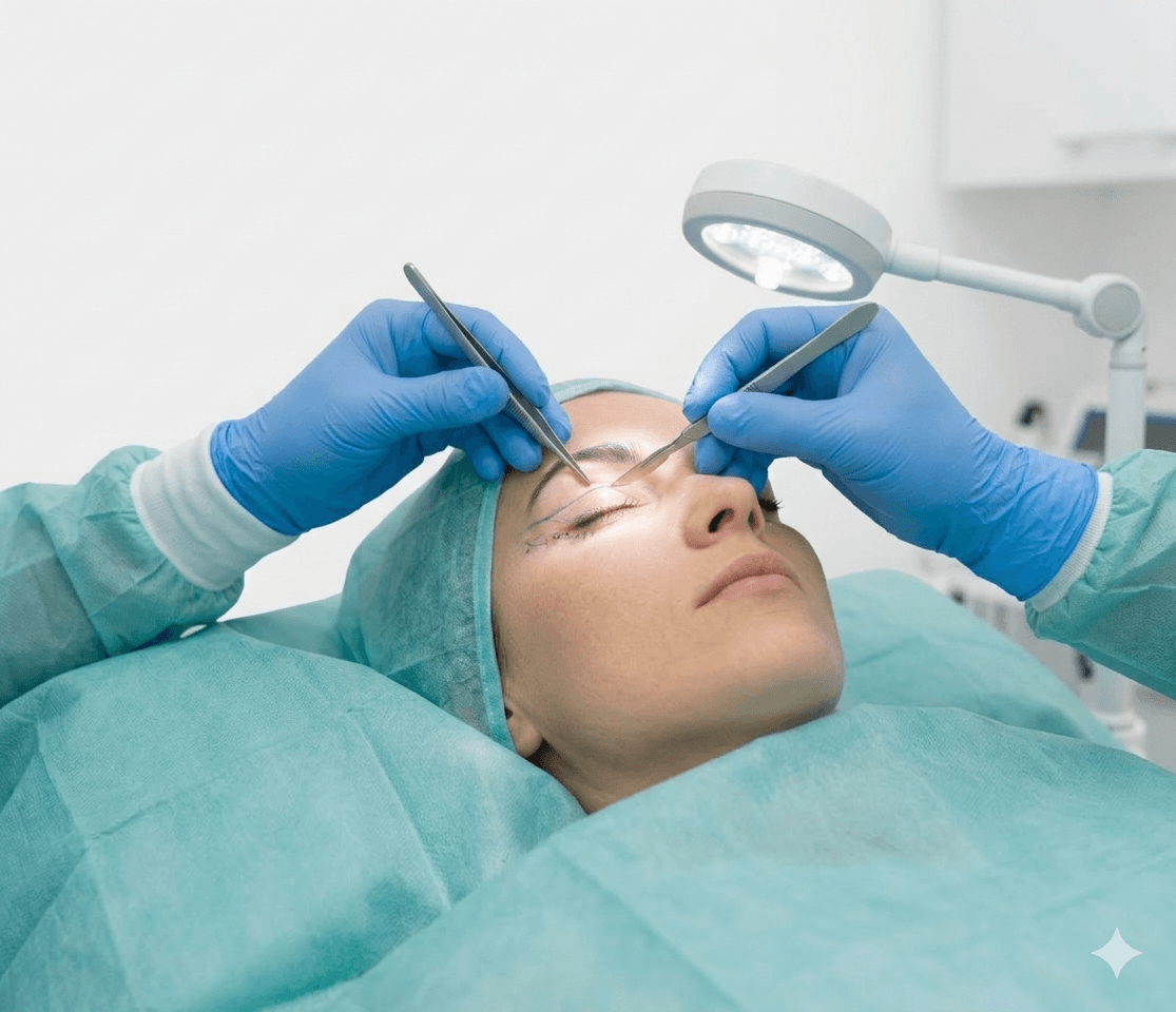 باقة جراحة قص الجفن